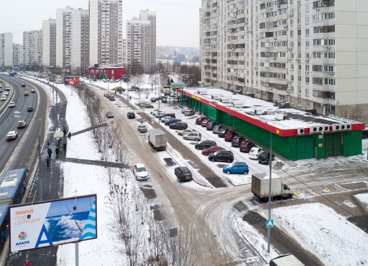 фасад дома, здание по адресу г Москва, Пятницкое шоссе, д 8